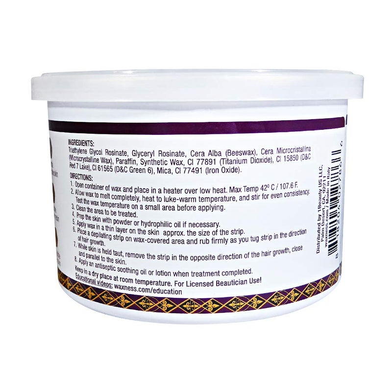 wax necessities Waxness Wax Necessities Polymer Blend Luxury Italian Velvet Soft Wax Tin 14 Ounces - Image 2